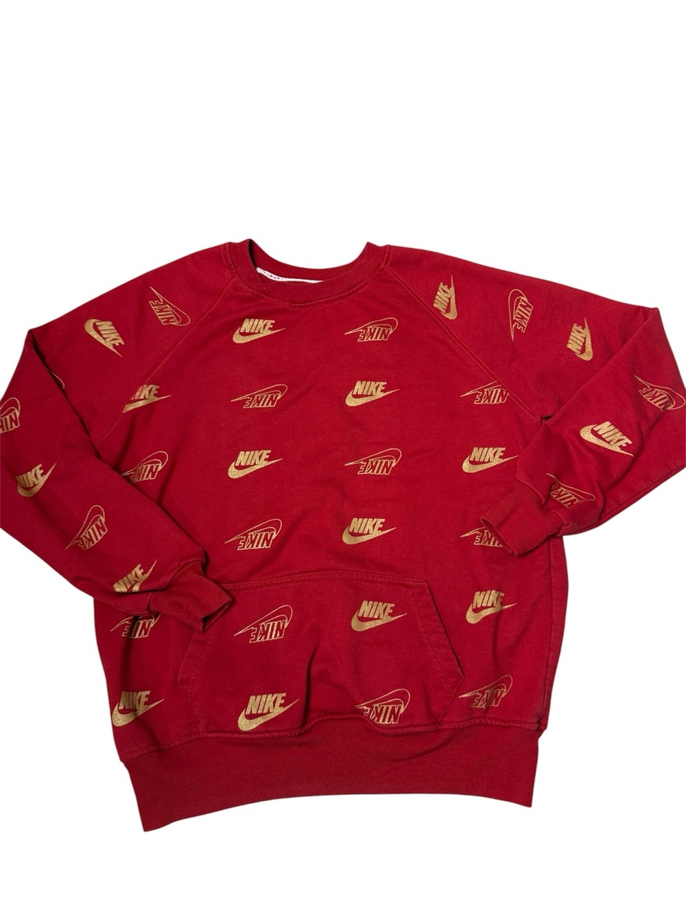 Vintage 90's Nike Crewneck sweatshirt all over Nike print